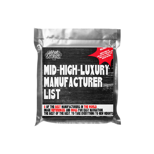 MID-HIGH-LUXURY MANUFACTURERS LIST