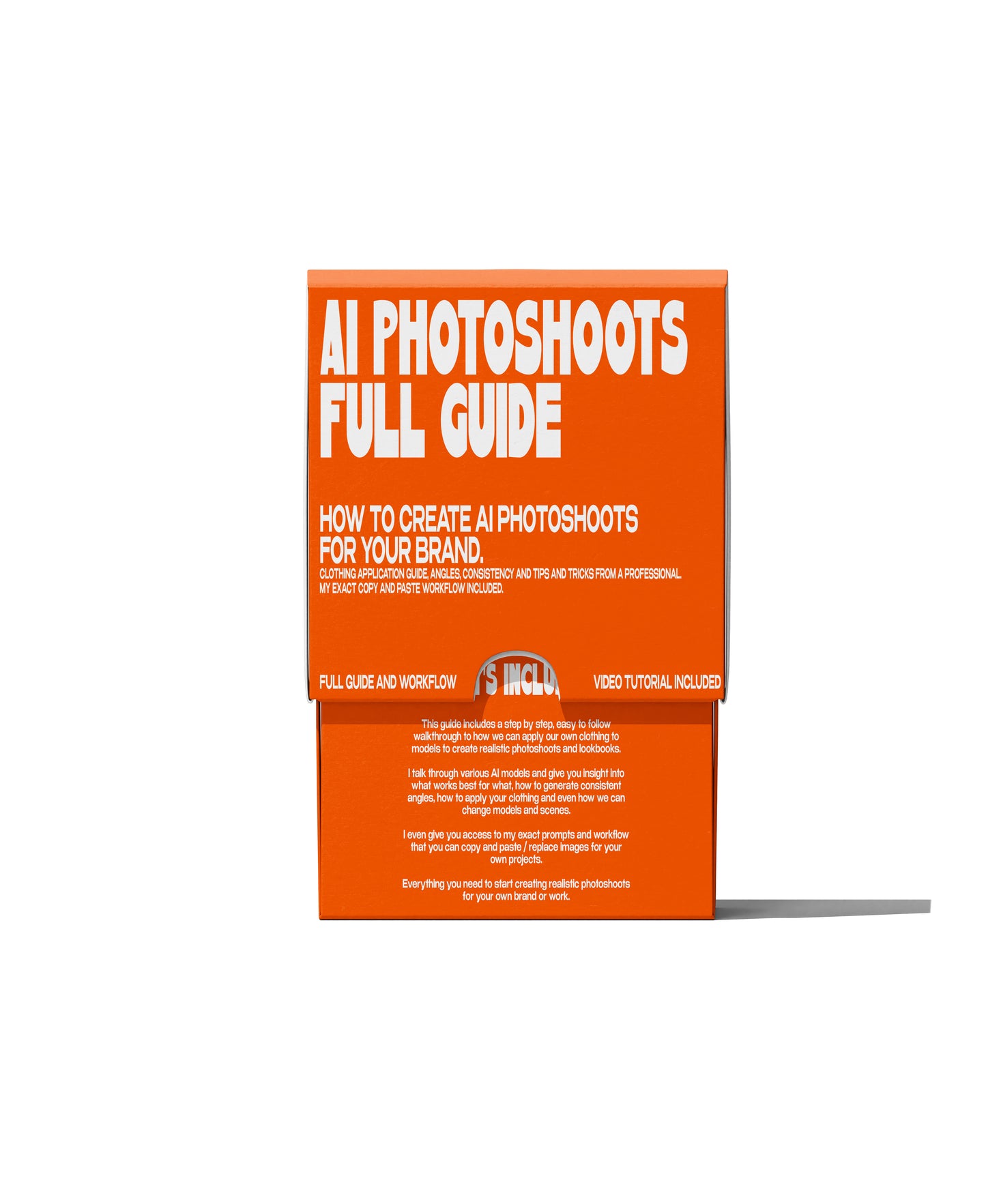AI PHOTOSHOOTS FULL GUIDE