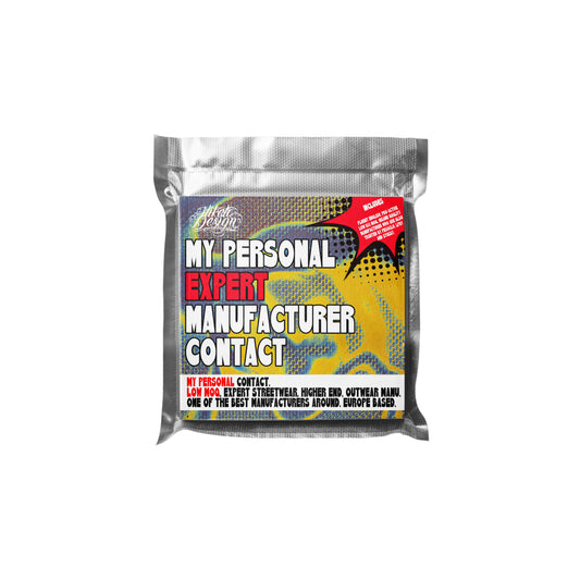 MY PERSONAL MANUFACTURER CONTACT